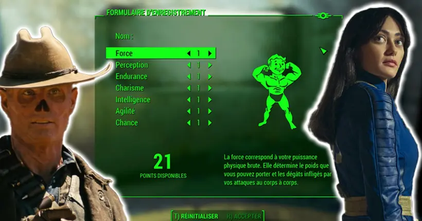 Force, charisme, intelligence : Bethesda partage les statistiques des personnages de la série Fallout