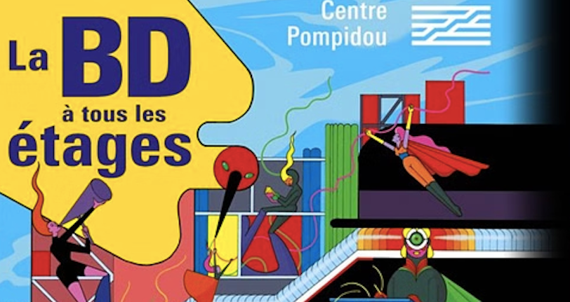 “La BD à tous les étages” au Centre Pompidou célèbre le 9e art dans une gigantesque exposition