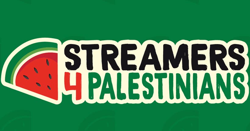 L’événement caritatif Streamers 4 Palestinians est lancé pendant cinq jours sur Twitch