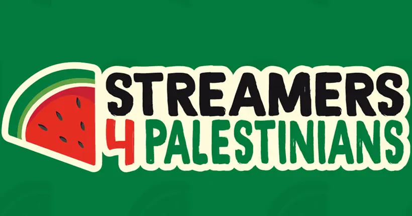 L’événement caritatif Streamers 4 Palestinians est lancé pendant cinq jours sur Twitch