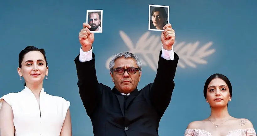 Cannes : symbole de liberté et ovationné, Mohammad Rasoulof a brandi les photos de ses acteurs