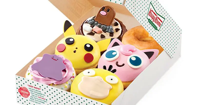 Boom : la meilleure des collabs réunit les donuts Krispy Kreme et Pokémon