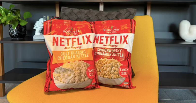 Pour toujours plus de Netflix and chill, la plateforme se lance dans le business du pop-corn