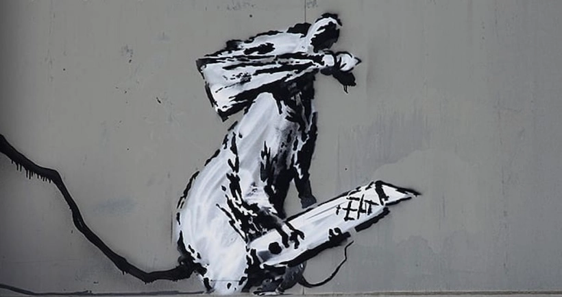 Vol d’un Banksy à Paris : “l’ami” du street artiste, qui dit avoir agi à sa demande, a été condamné