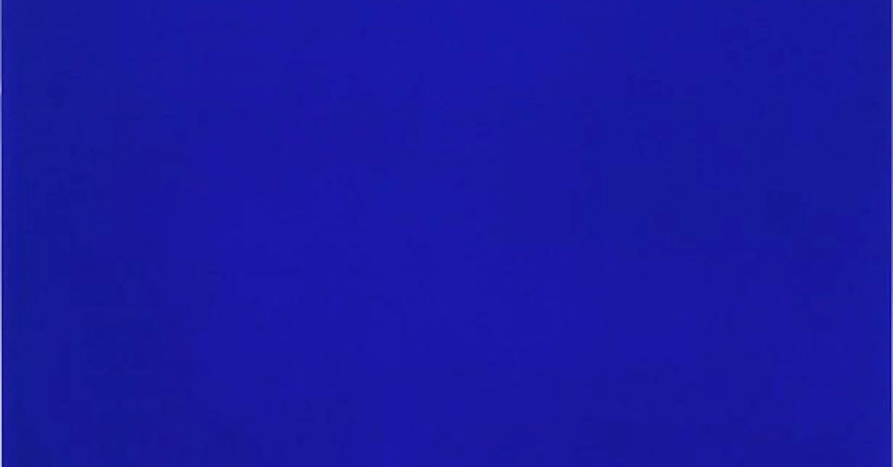 Comment Yves Klein a-t-il créé son bleu… Klein ?