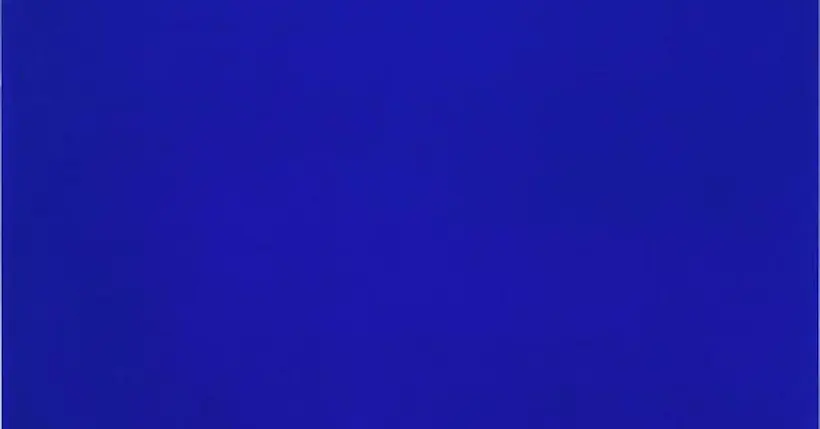 Comment Yves Klein a-t-il créé son bleu… Klein ?