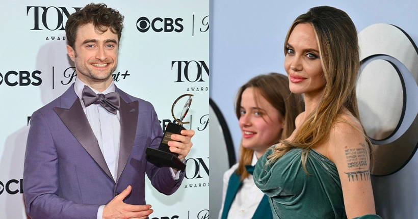 Aux Oscars du théâtre américain, Angelina Jolie et Daniel Radcliffe en grands gagnants
