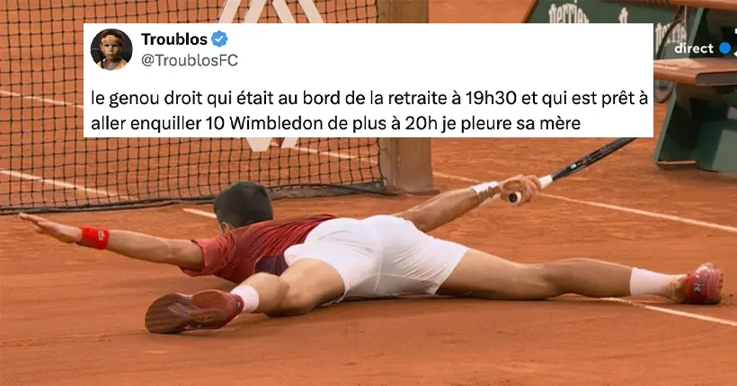 Djokovic sort un match démentiel en huitièmes de Roland-Garros : le grand n’importe quoi des réseaux sociaux