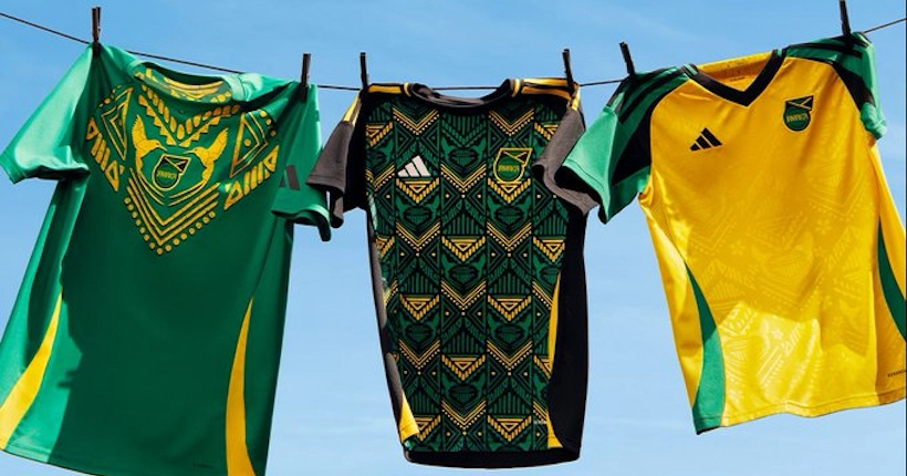 Les nouveaux maillots de la Jamaïque sont là, plus beaux que jamais (et on va grave claquer la paie pour les avoir)
