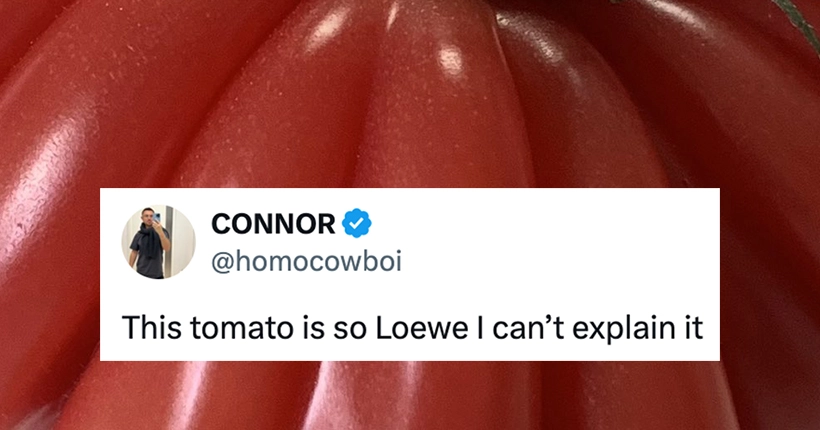 C’est la saison : la tomate du mème Loewe est devenue un vrai objet Loewe