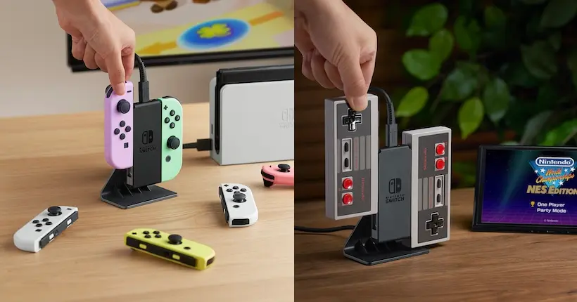 Sept ans après le lancement de la Switch, les Joy-Con vont enfin avoir leur station de recharge