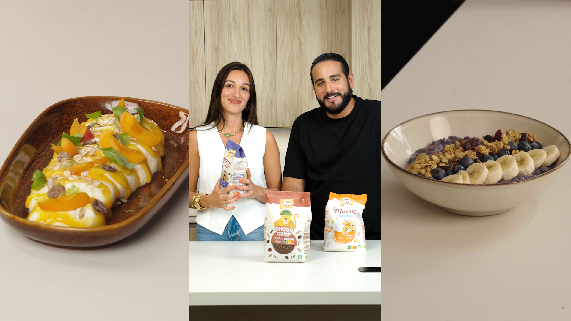 Mohamed Cheikh et Loulou Kitchen nous proposent leur version d’un “goûter-minute” !