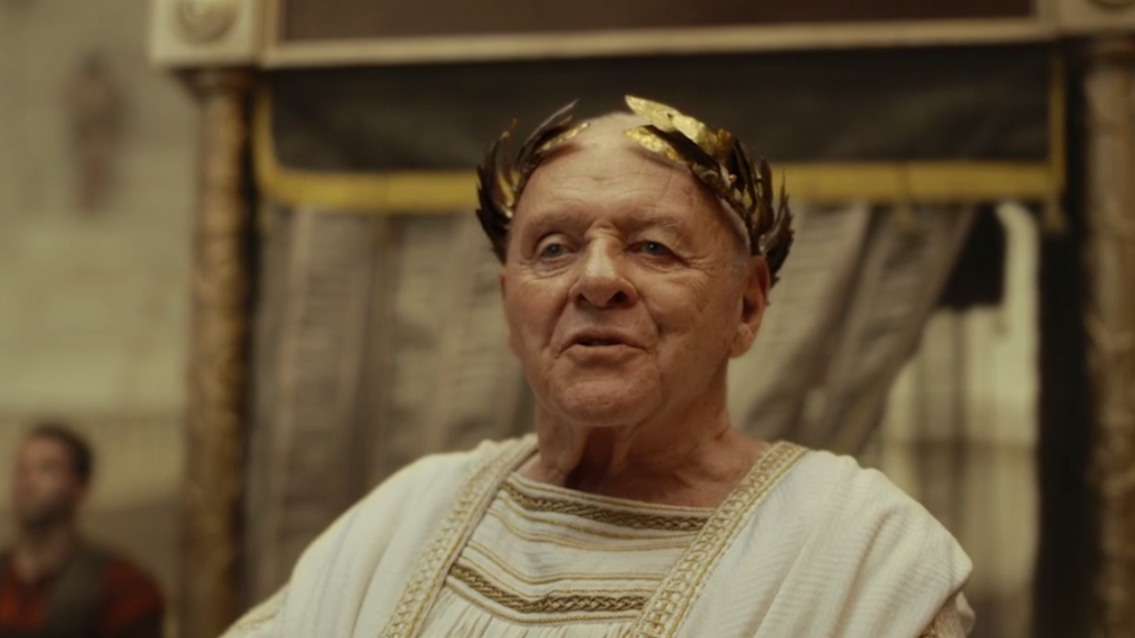 Breaking news : Anthony Hopkins revient en empereur romain impitoyable dans… Those About to Die, sur Prime Video