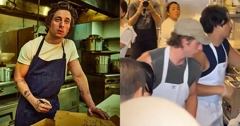 Spotted : Jeremy Allen White en train de préparer des sandwiches dans un resto Mr. Beef éphémère