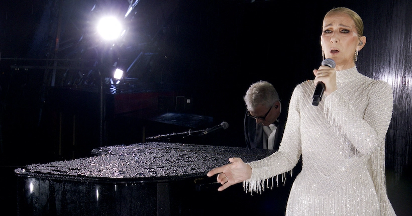 Céline Dion clôture en beauté la cérémonie d’ouverture des JO