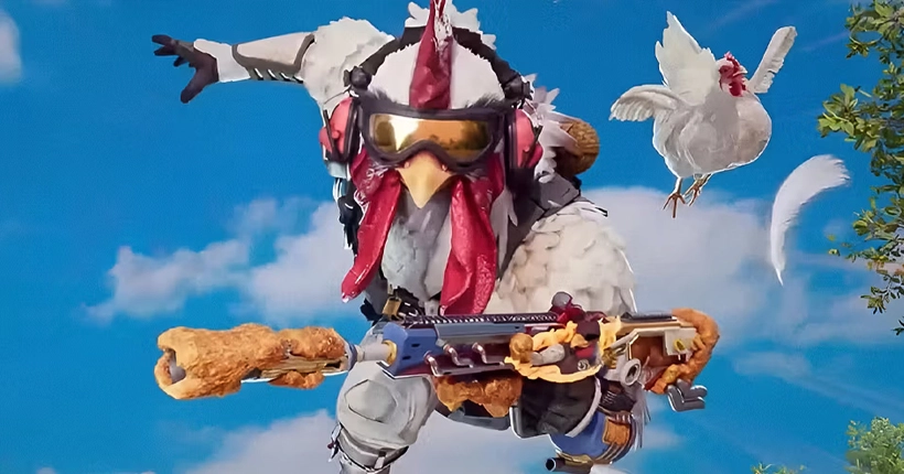 Call of Duty fait du Fortnite et intègre un fusil qui transforme les ennemis en poulet frit
