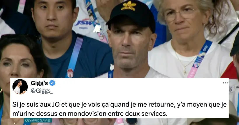 Félix Lebrun remporte son huitième de finale sous le regard de Zinédine Zidane : le grand n’importe quoi des JO 2024