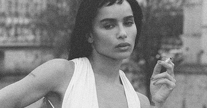 Vous allez tomber in love : un livre photo de 100 pages à la gloire de Zoë Kravitz vient de sortir