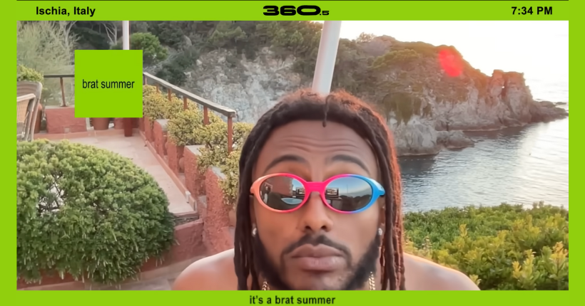Aminé passe aussi un “brat summer” et nous offre un remix de “360” de Charli xcx