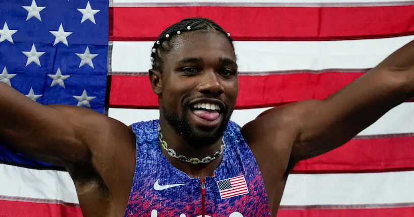 JO 2024 : pourquoi des fans américains de NBA espéraient une défaite de Noah Lyles en finale du 100 mètres