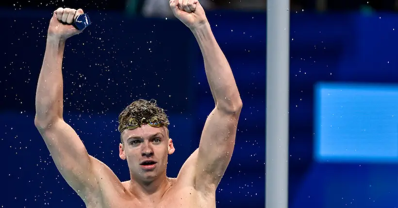 Mégasurprise : Léon Marchand a ENCORE gagné une compétition de natation