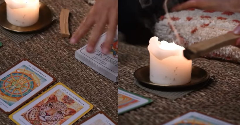 Je ne crois pas en la divination mais je me suis fait tirer les oracles et j’ai adoré ce moment