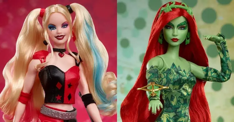 Pour ses 85 ans, Batman se fait voler la vedette par des poupées Barbie Harley Quinn et Poison Ivy