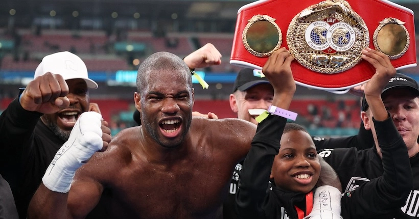 Boxe : Daniel Dubois conserve sa ceinture IBF après une victoire expéditive contre Anthony Joshua