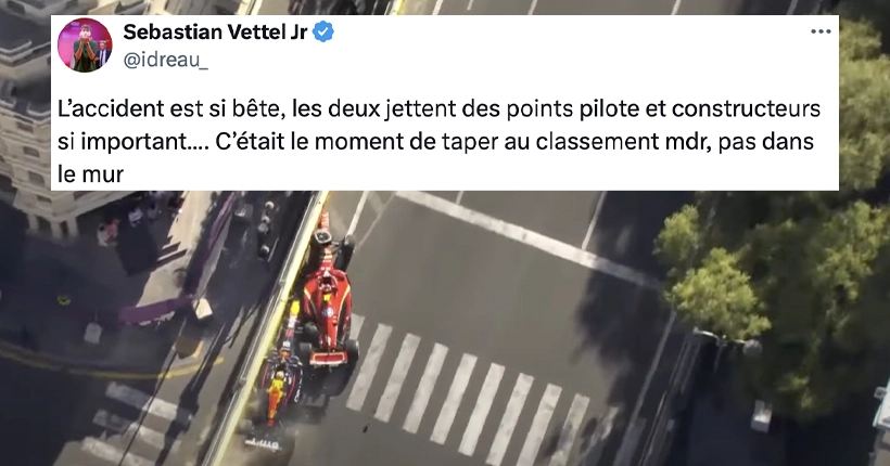 Sainz et Pérez préfèrent le mur aux points au Grand Prix d’Azerbaïdjan : le grand n’importe quoi des réseaux sociaux