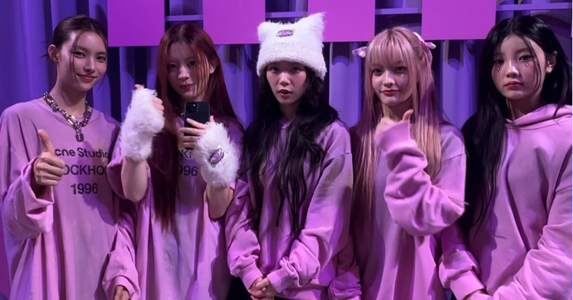 On pourra dire qu’on y était : le groupe de K-pop ILLIT a performé lors d’une soirée très privée à Paris