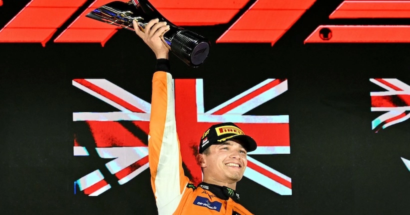 F1 : Lando Norris s’impose au Grand Prix de Singapour devant Max Verstappen