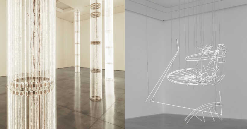 <p>© Cerith Wyn Evans/White Cube/Todd-White Art Photography ; © Cerith Wyn Evans/White Cube/Theo Christelis</p>
