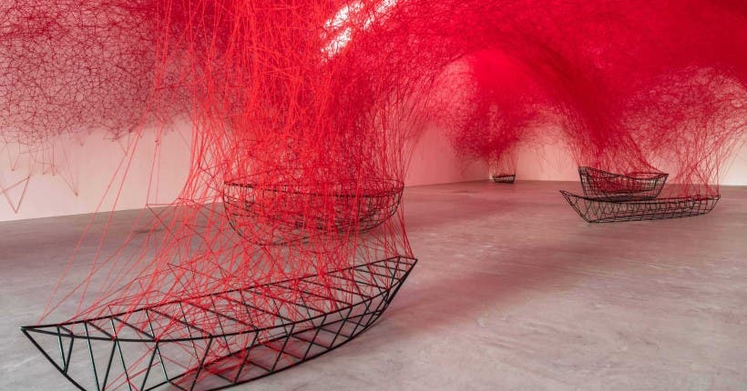 <p>© Chiharu Shiota/Christian Glaeser/Adagp, Paris, 2024</p>
