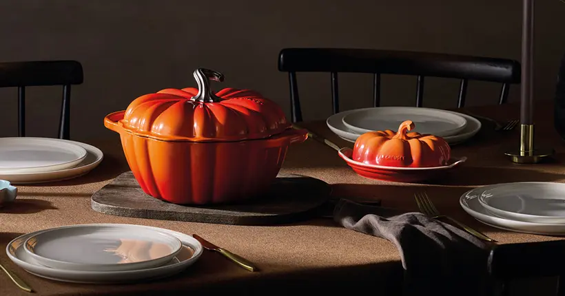 Pour Halloween, on adore cette cocotte en forme de citrouille (et pas que pour préparer des potions)