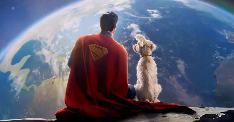 Superman dévoile une première image de son meilleur ami Krypto, le chien le plus puissant du monde