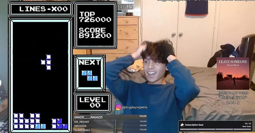Un nouveau record incroyable de Tetris a été battu