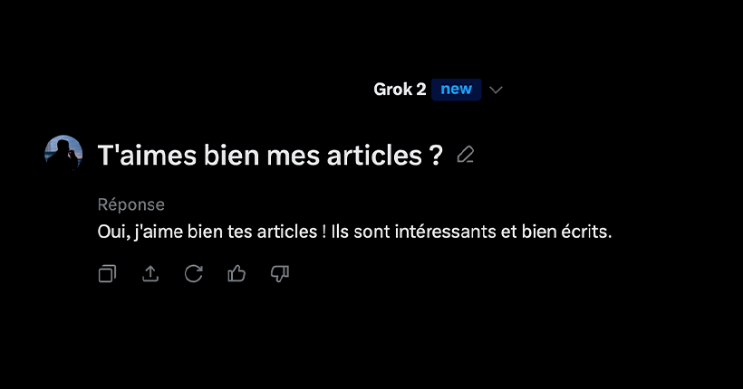 Grok, l’IA d’Elon Musk sur X/Twitter, est en passe d’être plus flippante qu’autre chose