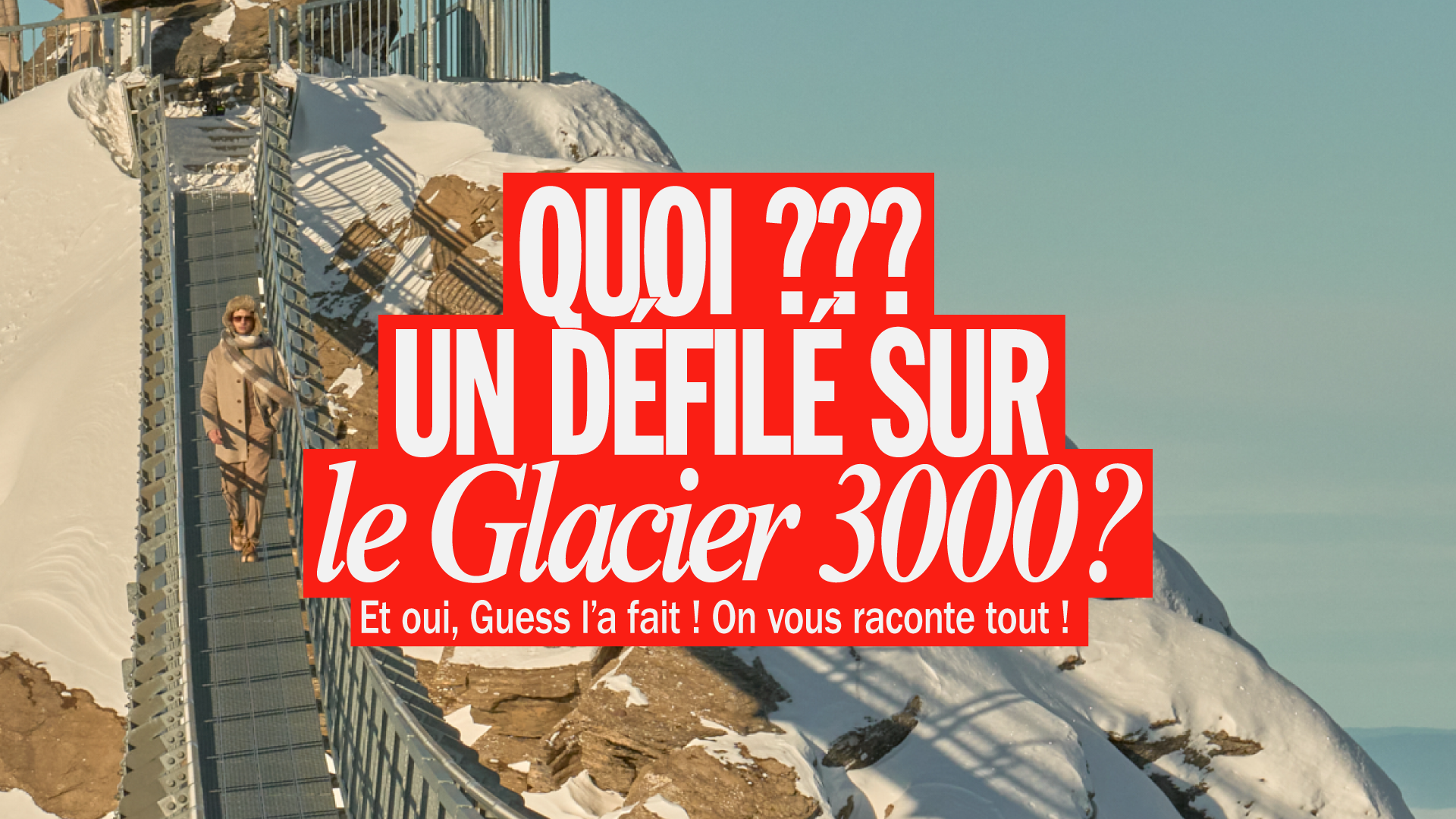 On vous dit tout sur le défilé Guess !