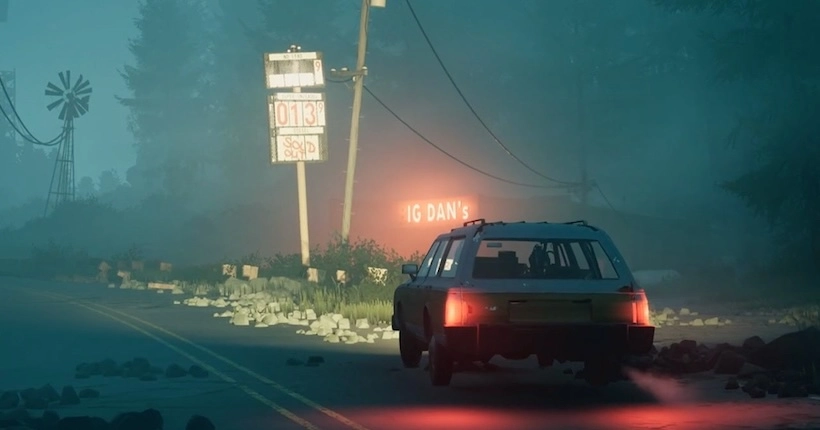 Pacific Drive, le jeu de survie où tu conduis des bagnoles la nuit, va être adapté en série horrifique