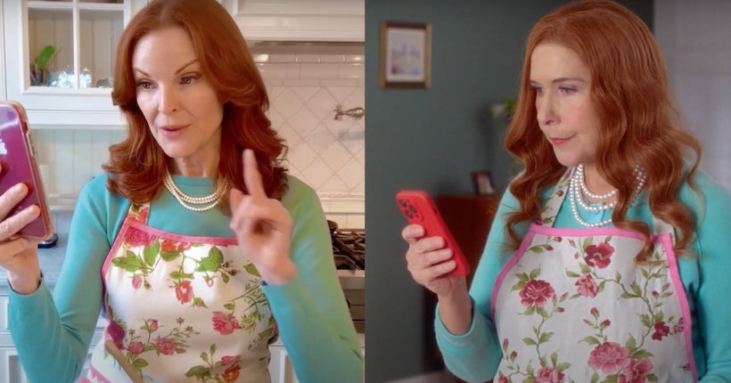 &amp;#8220;Surr&eacute;aliste&amp;#8221;, &amp;#8220;bizarre&amp;#8221; : Marcia Cross renoue avec Bree Van de Kamp dans une parodie de Desperate Housewives made in France