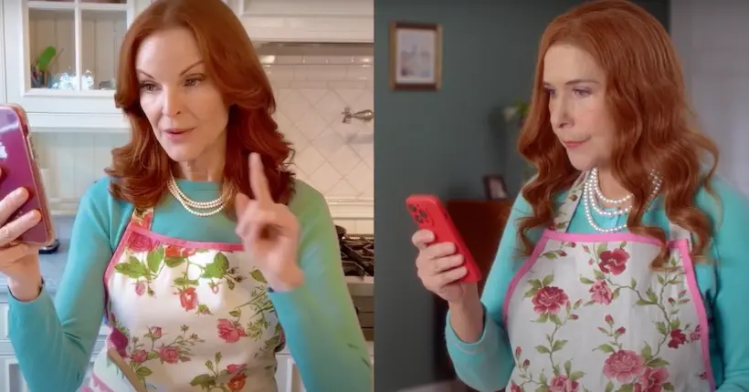 “Surréaliste”, “bizarre” : Marcia Cross renoue avec Bree Van de Kamp dans une parodie de Desperate Housewives made in France