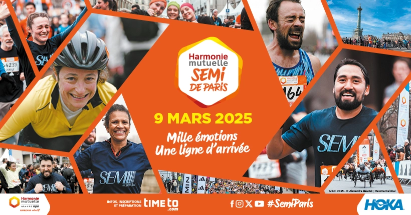 Gagnez deux dossards pour le semi-marathon de Paris 2025