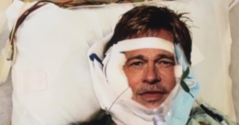 Mais ça sort d’où ces (fausses) photos de Brad Pitt sur un lit d’hôpital qui font marrer Internet ?