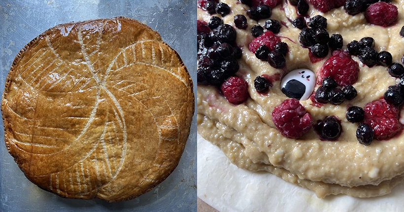 Pistaches, framboises, myrtilles : on prépare une galette des rois maison