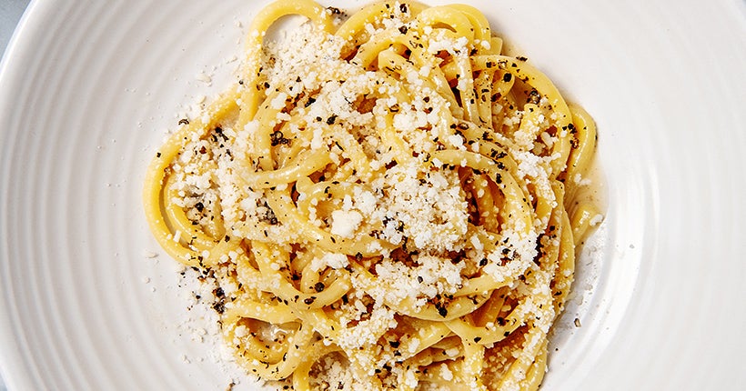 Une recette &amp;#8220;scientifique&amp;#8221; a &eacute;t&eacute; trouv&eacute;e pour des p&acirc;tes cacio e pepe inratables