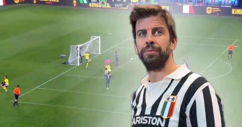 Mais pourquoi Gerard Piqué porte-t-il un (vieux) maillot de la Juventus ?