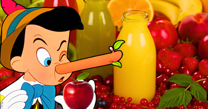 On vous ment sur vos jus de fruits préférés depuis le début !