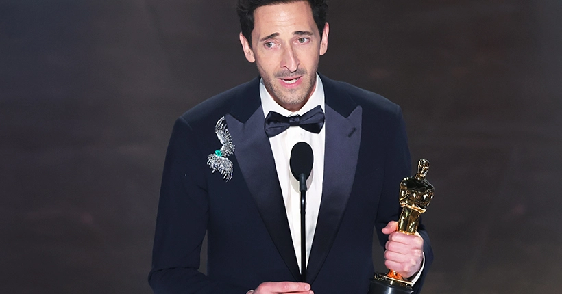 Oscars 2025 : Adrien Brody bat un record vieux de plus de 80 ans