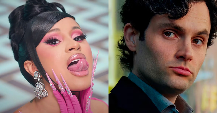 Comment Cardi B et Penn Badgley de You sont devenus best friends d’Internet