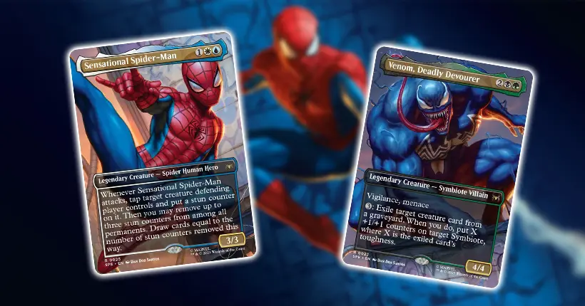 Magic : L’Assemblée va sortir un set de cartes Spider-Man (avec Venom dedans)